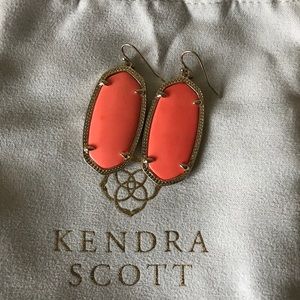 Kendra Scott Coral Earrings